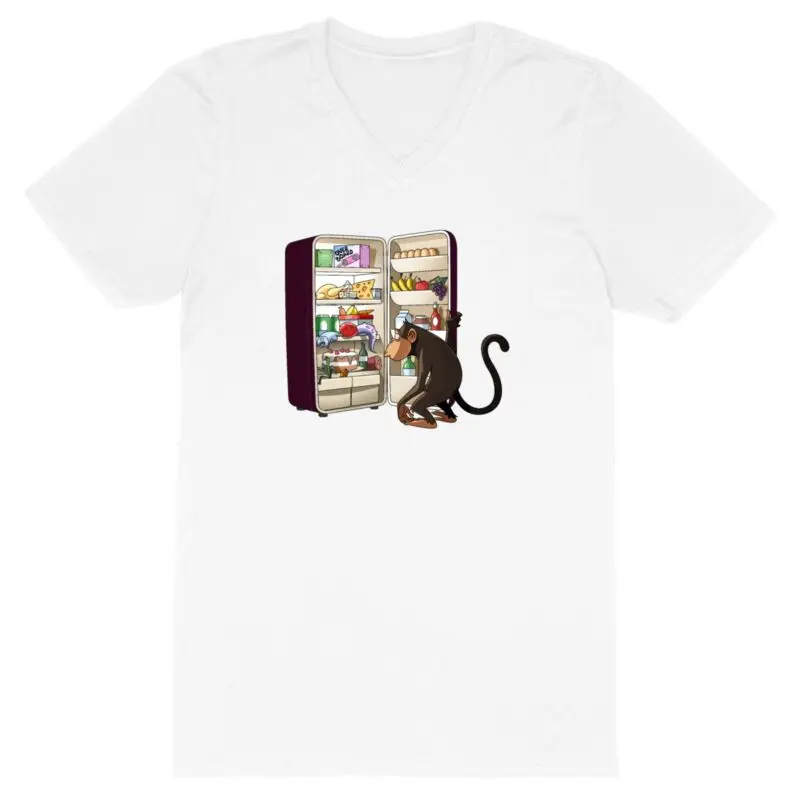 T-shirt Col V - Retour vers le futur