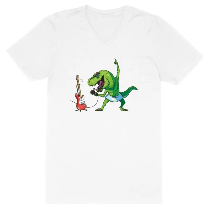 T-shirt Col V - Jurassic Park