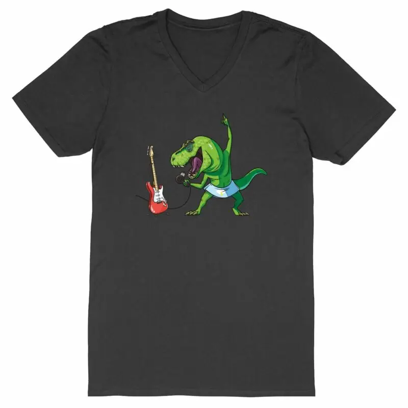 T-shirt Col V - Jurassic Park