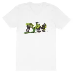 T-shirt Col V - Seigneur des anneaux